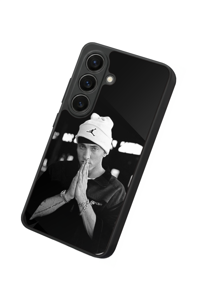 Samsung Galaxy S26 Uyumlu Eminem Tasarımlı Glossy Premium Kılıf
