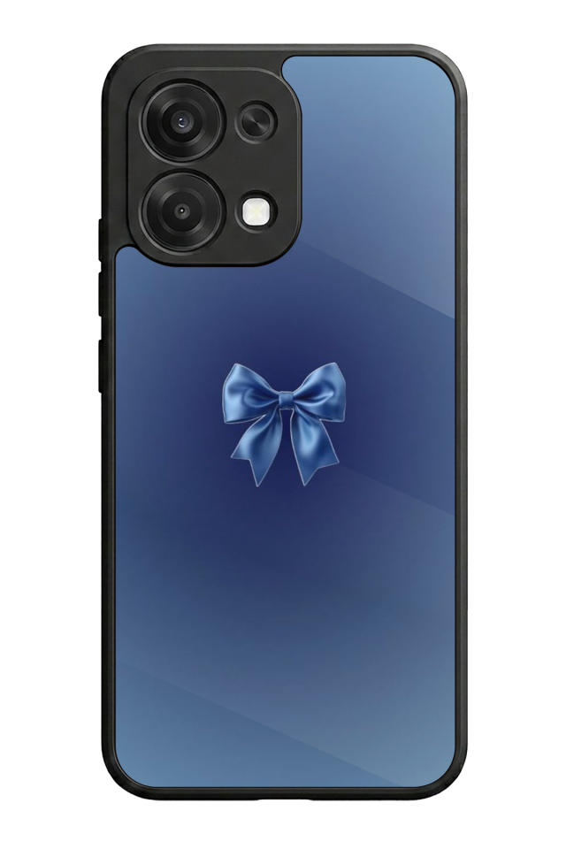 Oppo A6 Pro Uyumlu Kurdele Tasarımlı Glossy Premium Kılıf