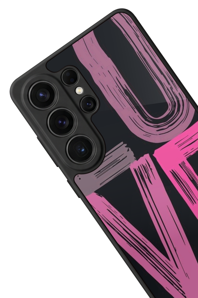 Samsung Galaxy S26 Ultra Uyumlu Love Tasarımlı Glossy Premium Kılıf