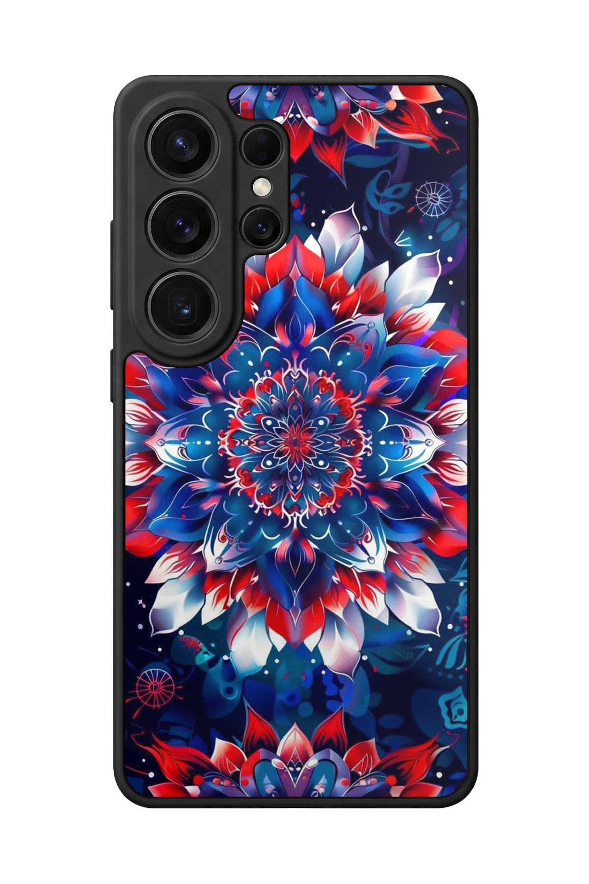 Samsung Galaxy S26 Ultra Uyumlu Mandala Tasarımlı Glossy Premium Kılıf