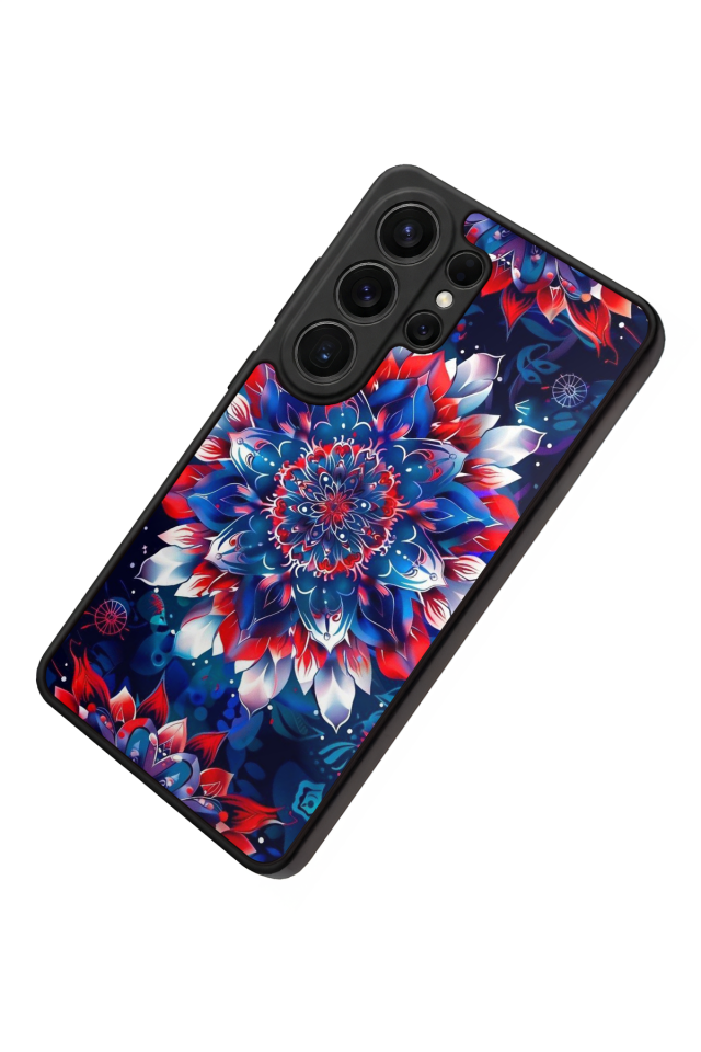 Samsung Galaxy S26 Ultra Uyumlu Mandala Tasarımlı Glossy Premium Kılıf