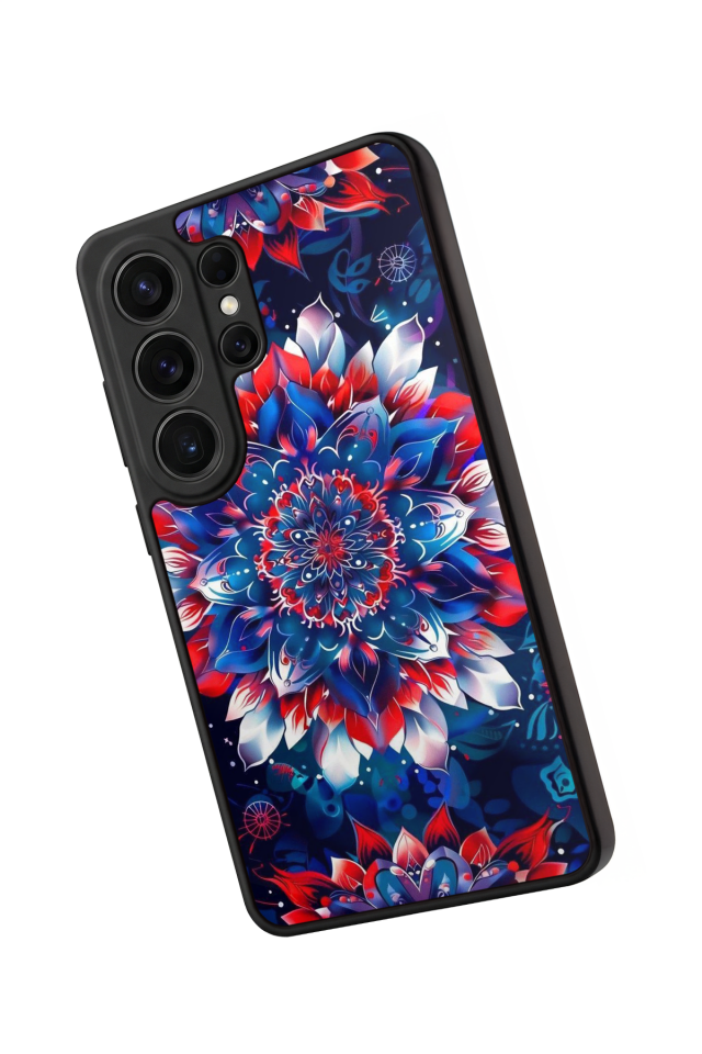 Samsung Galaxy S26 Ultra Uyumlu Mandala Tasarımlı Glossy Premium Kılıf