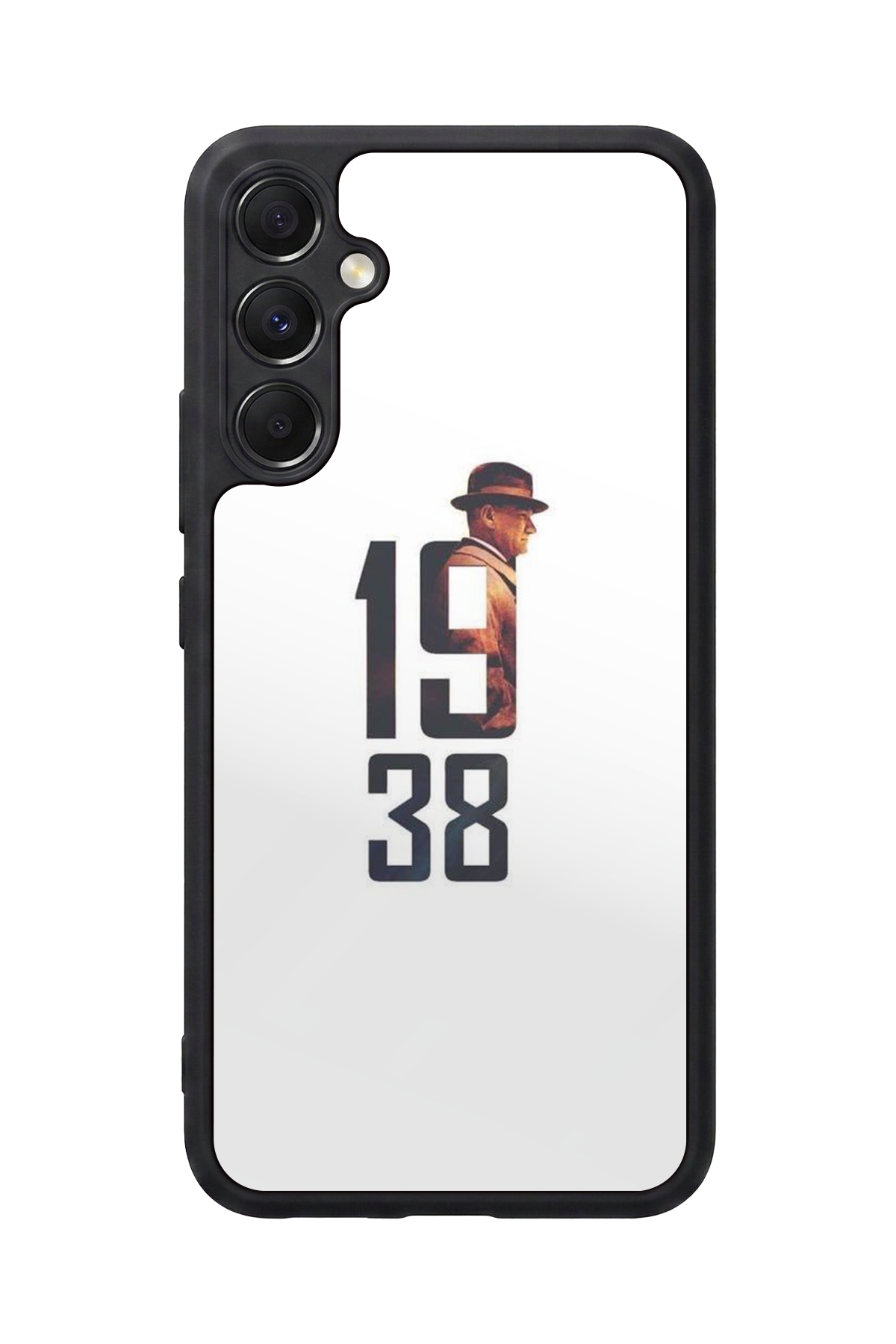 Samsung Galaxy M34 Uyumlu Mustafa Kemal Ataturk Tasarımlı Glossy Premium Kılıf