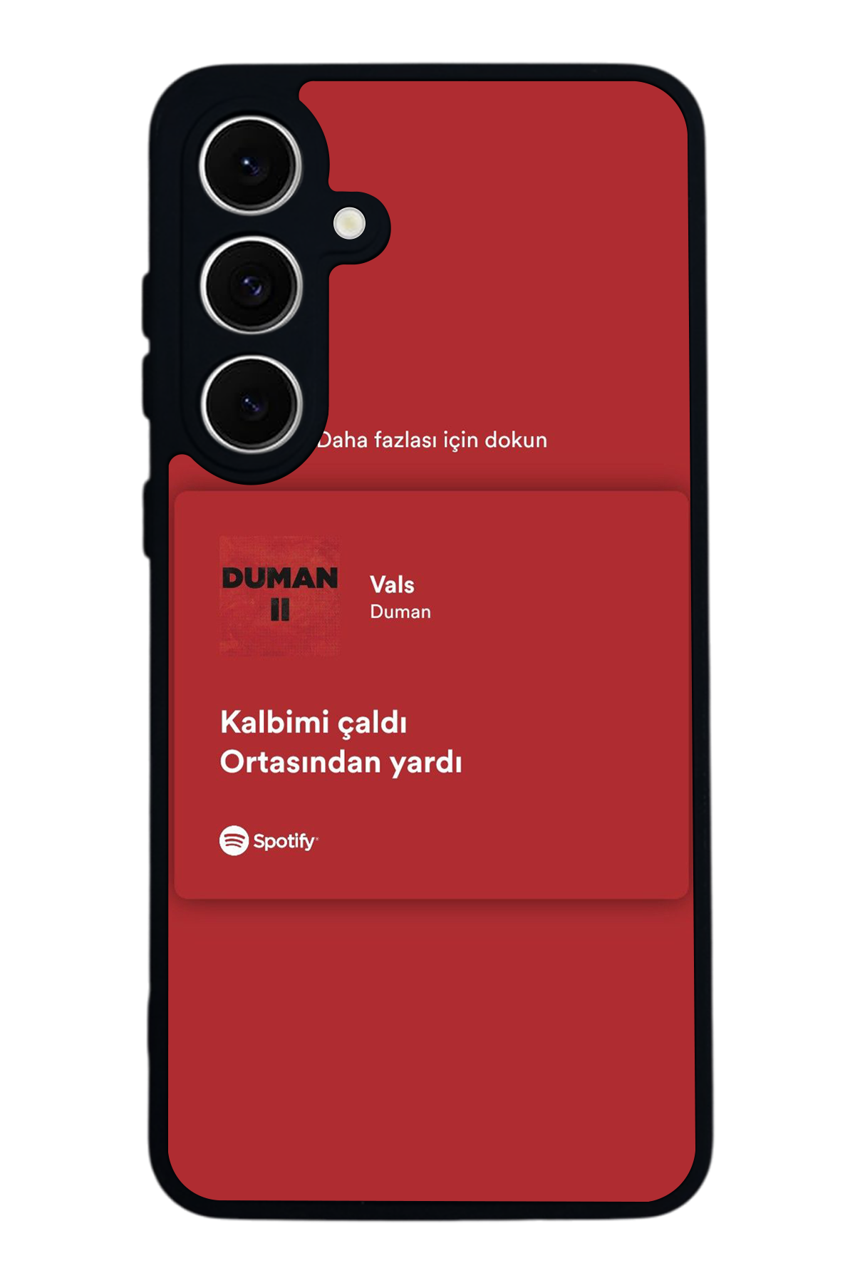 Samsung Galaxy S24 FE Uyumlu Sarki Sozleri Tasarımlı Glossy Premium Kılıf