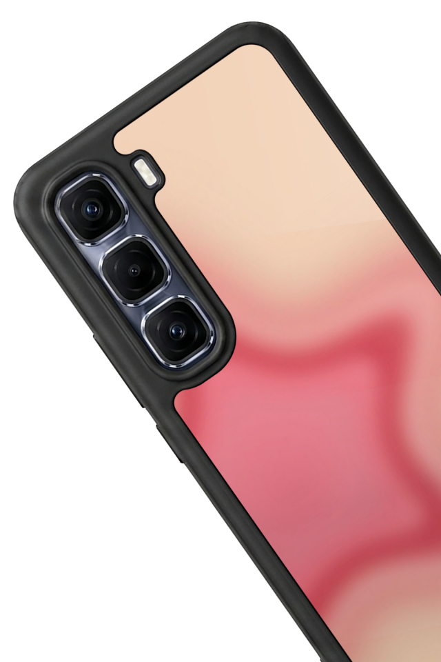 Infinix Hot 60 Pro Plus Uyumlu Soft Degrade Tasarımlı Glossy Premium Kılıf