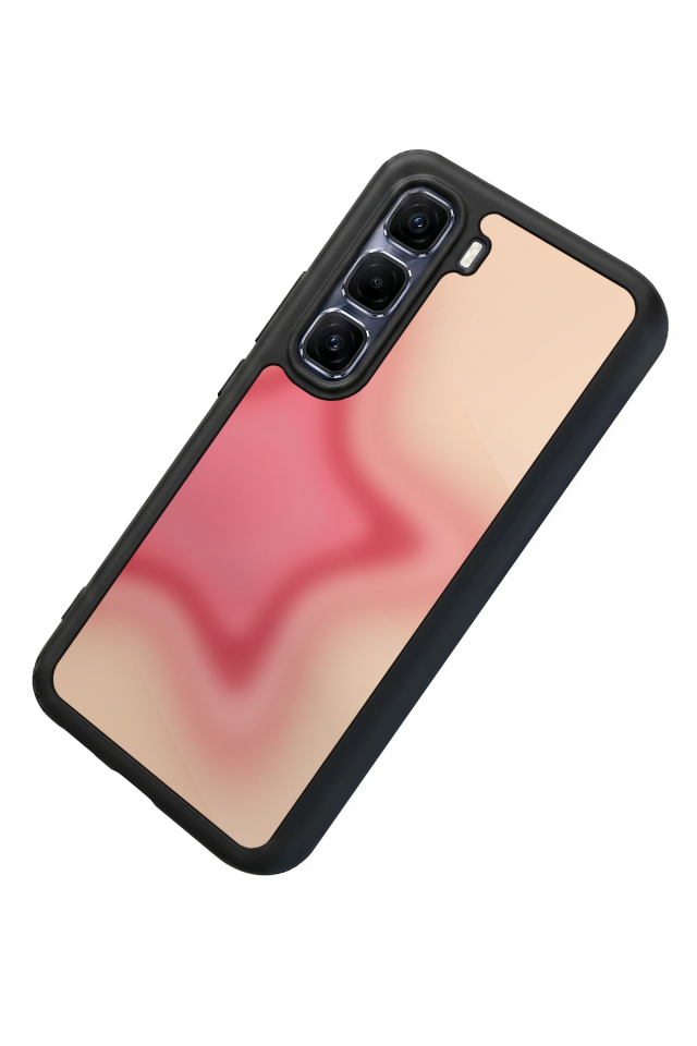 Infinix Hot 60 Pro Plus Uyumlu Soft Degrade Tasarımlı Glossy Premium Kılıf