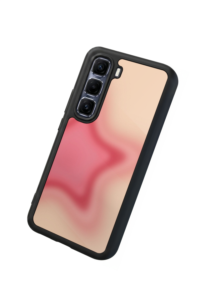 Infinix Hot 60 Pro Plus Uyumlu Soft Degrade Tasarımlı Glossy Premium Kılıf