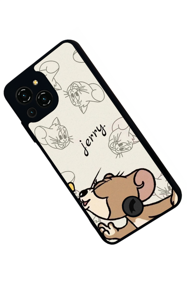 Reeder S23 Pro Max Uyumlu Tom And Jerry Tasarımlı Glossy Premium Kılıf