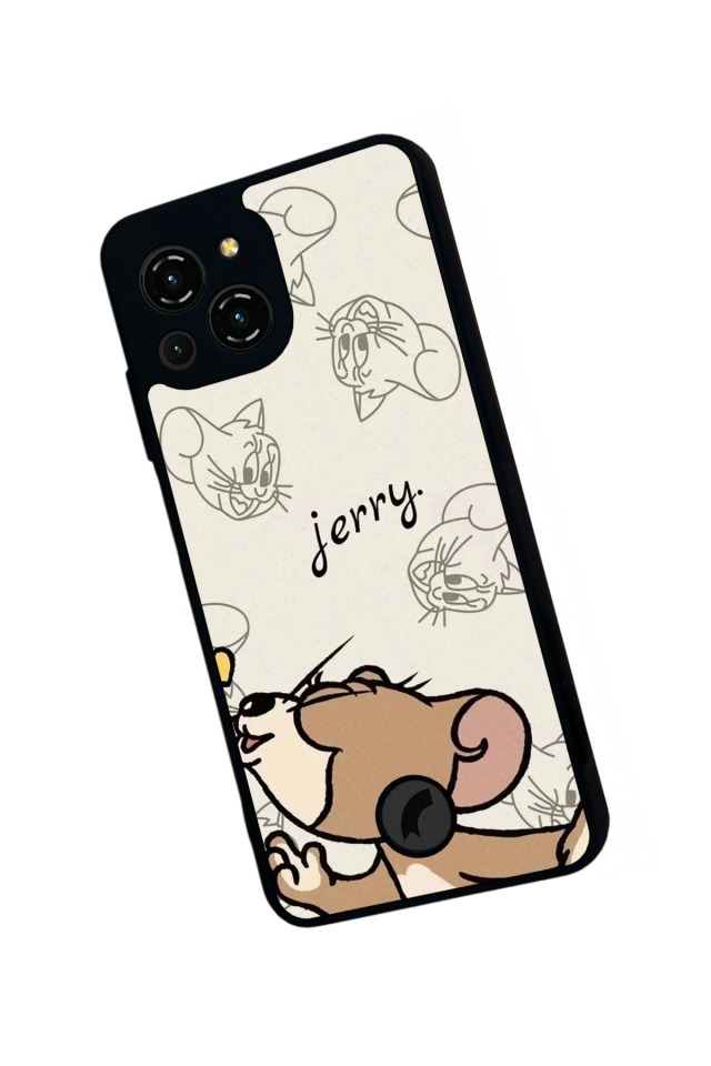 Reeder S23 Pro Max Uyumlu Tom And Jerry Tasarımlı Glossy Premium Kılıf