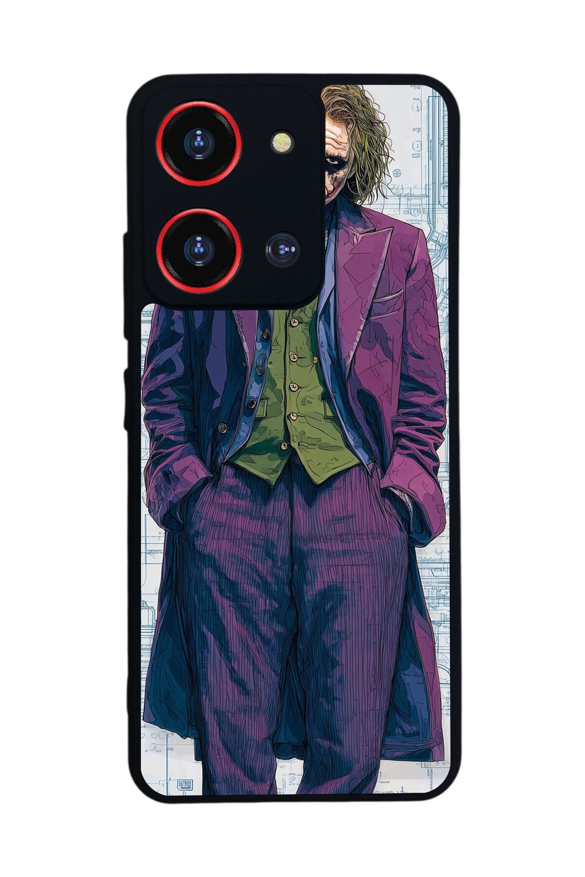 Reeder S19 Max Pro S 108MP Uyumlu Joker Tasarımlı Glossy Premium Kılıf