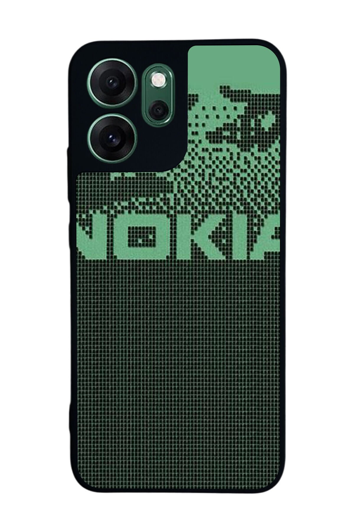 Oppo Reno 14F Uyumlu Nokia Tasarımlı Glossy Premium Kılıf