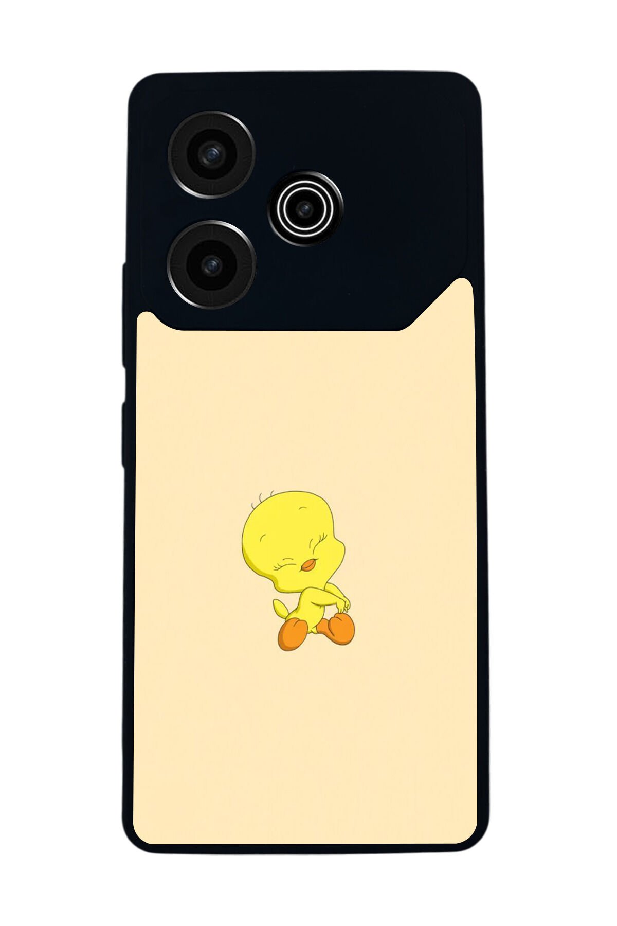 Tecno Pova 6 Uyumlu Tweety Tasarımlı Glossy Premium Kılıf