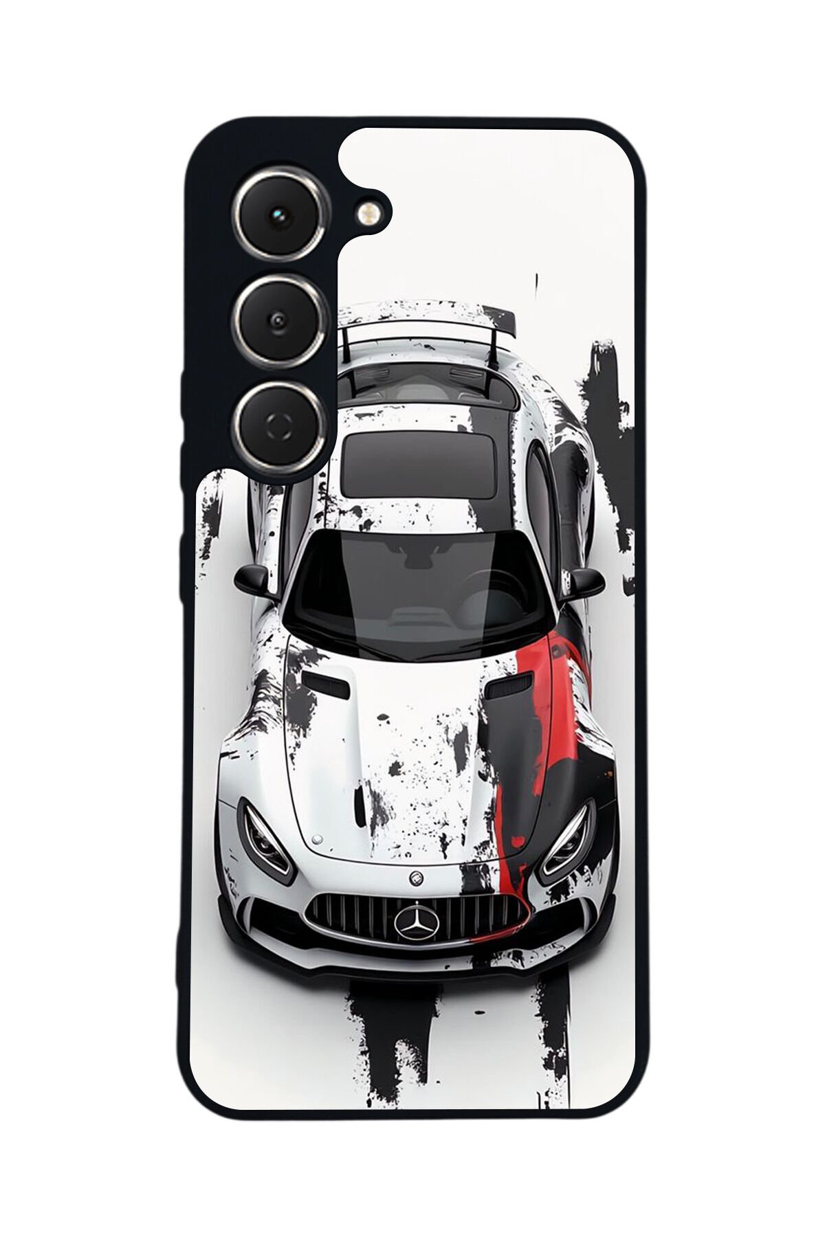 Tecno Spark 40 Pro Uyumlu Mercedes Tasarımlı Glossy Premium Kılıf