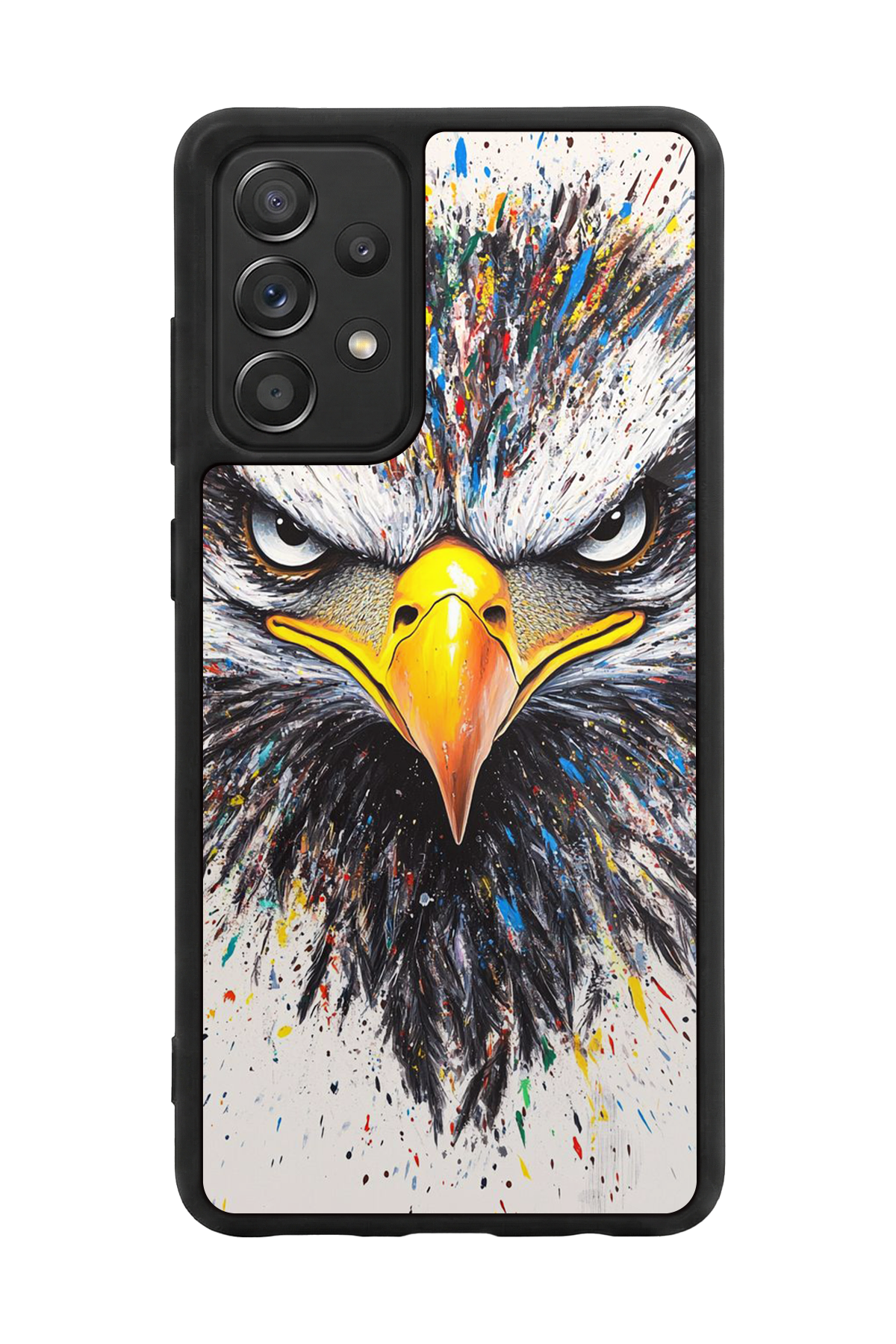 Samsung Galaxy A72 Uyumlu Besiktas Tasarımlı Glossy Premium Kılıf