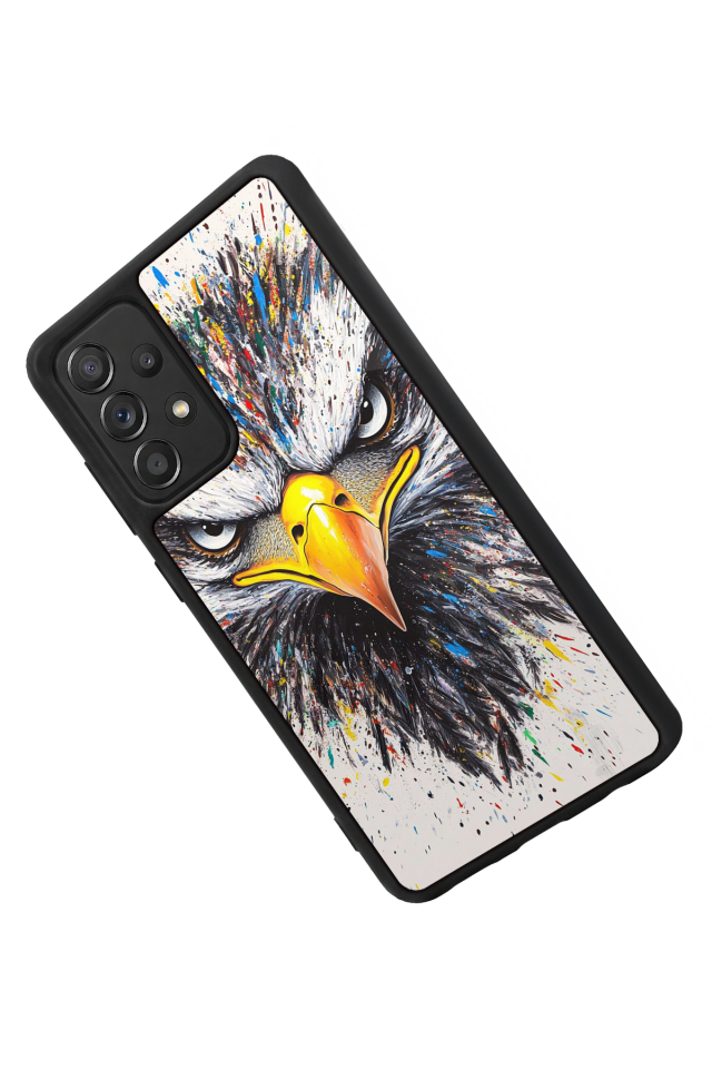 Samsung Galaxy A72 Uyumlu Besiktas Tasarımlı Glossy Premium Kılıf