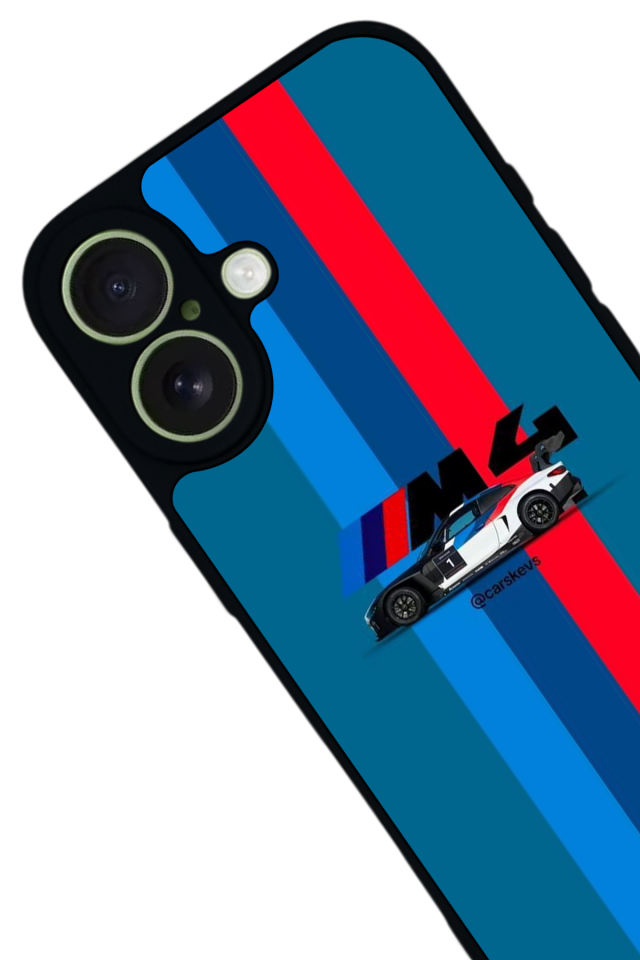 iPhone 17 Uyumlu BMW Tasarımlı Glossy Premium Kılıf