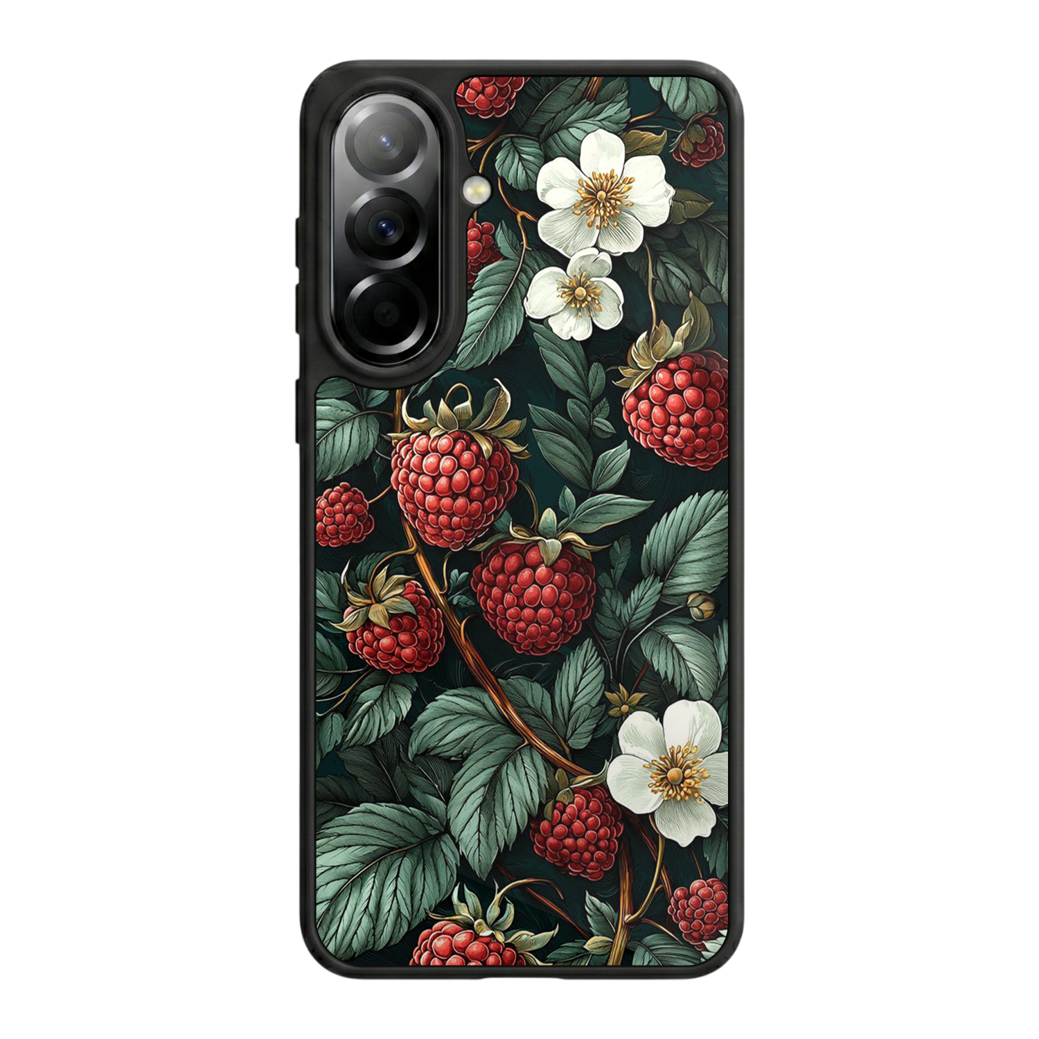 Samsung Galaxy A37 Uyumlu Botanik Tasarımlı Glossy Premium Kılıf