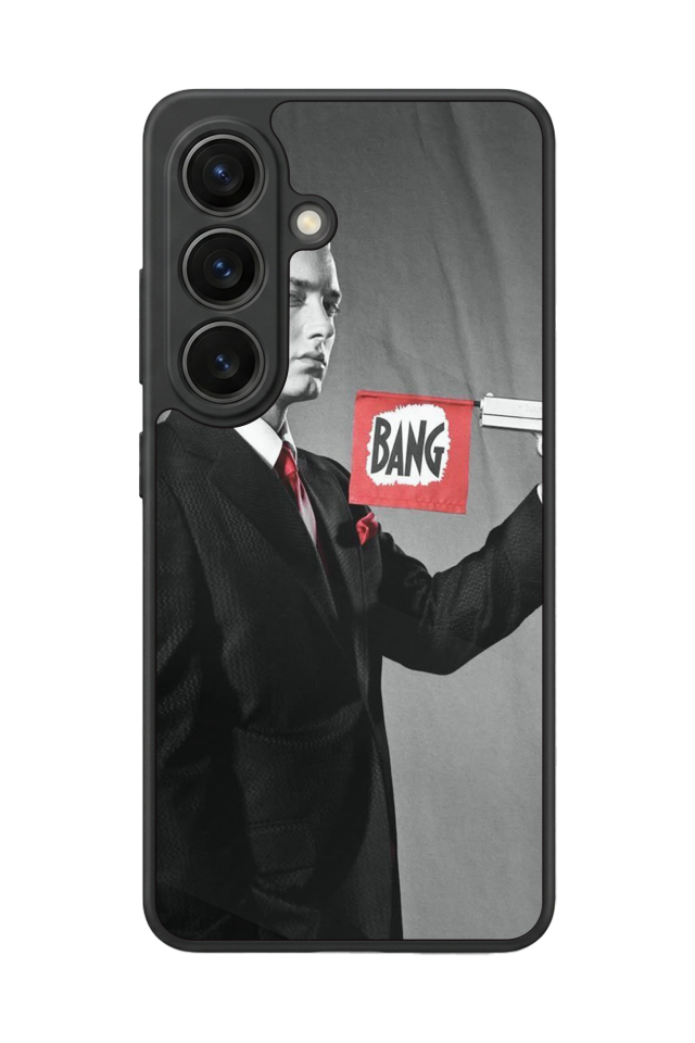 Samsung Galaxy S26 Uyumlu Eminem Tasarımlı Glossy Premium Kılıf