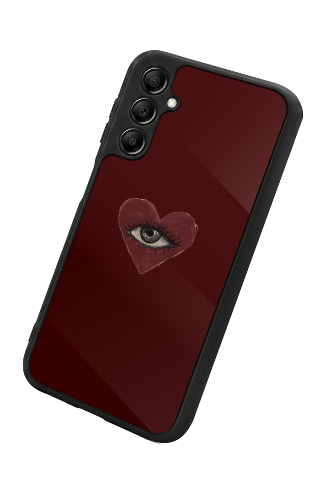 Samsung Galaxy A14 Uyumlu Kalp Love Tasarımlı Glossy Premium Kılıf