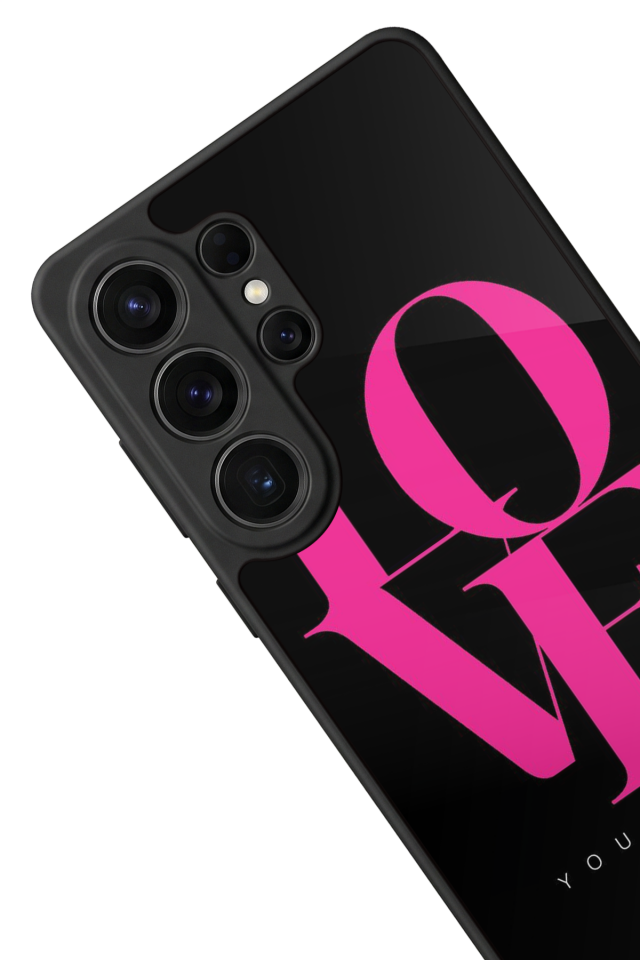 Samsung Galaxy S26 Ultra Uyumlu Love Tasarımlı Glossy Premium Kılıf