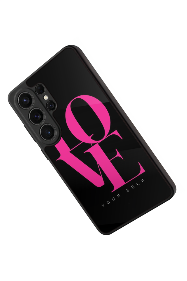 Samsung Galaxy S26 Ultra Uyumlu Love Tasarımlı Glossy Premium Kılıf