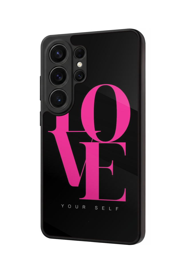 Samsung Galaxy S26 Ultra Uyumlu Love Tasarımlı Glossy Premium Kılıf