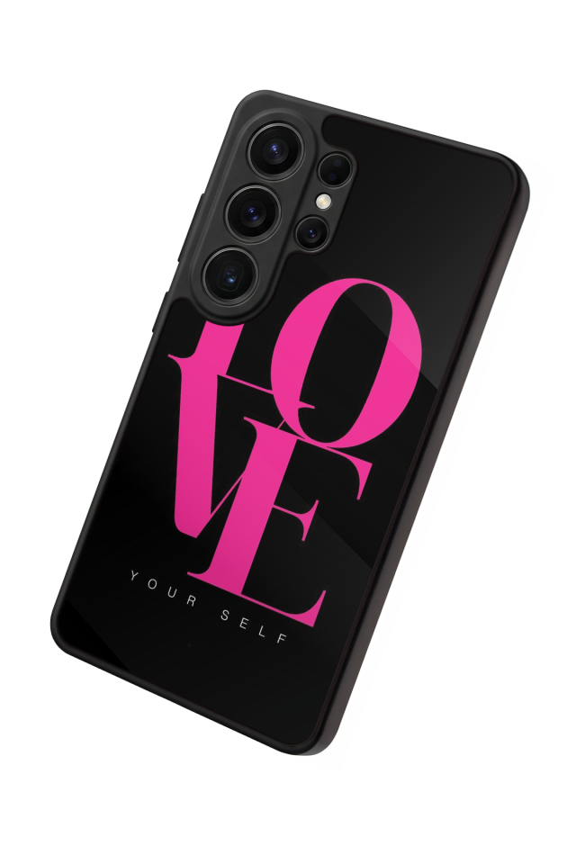 Samsung Galaxy S26 Ultra Uyumlu Love Tasarımlı Glossy Premium Kılıf