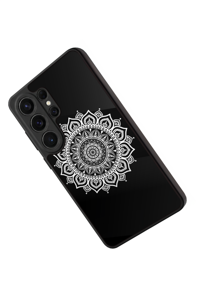 Samsung Galaxy S26 Ultra Uyumlu Mandala Tasarımlı Glossy Premium Kılıf