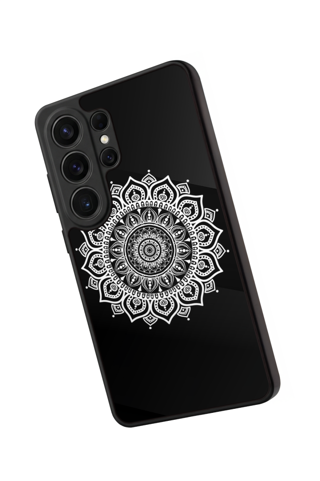 Samsung Galaxy S26 Ultra Uyumlu Mandala Tasarımlı Glossy Premium Kılıf