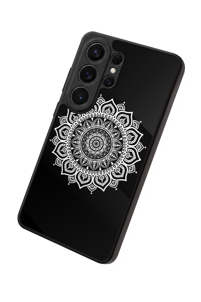 Samsung Galaxy S26 Ultra Uyumlu Mandala Tasarımlı Glossy Premium Kılıf