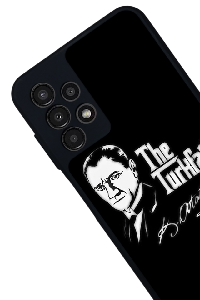 Samsung Galaxy A13 Uyumlu Mustafa Kemal Ataturk Tasarımlı Glossy Premium Kılıf