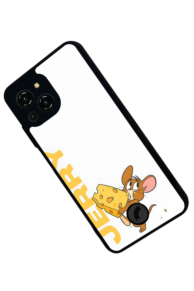 Reeder S23 Pro Max Uyumlu Tom And Jerry Tasarımlı Glossy Premium Kılıf