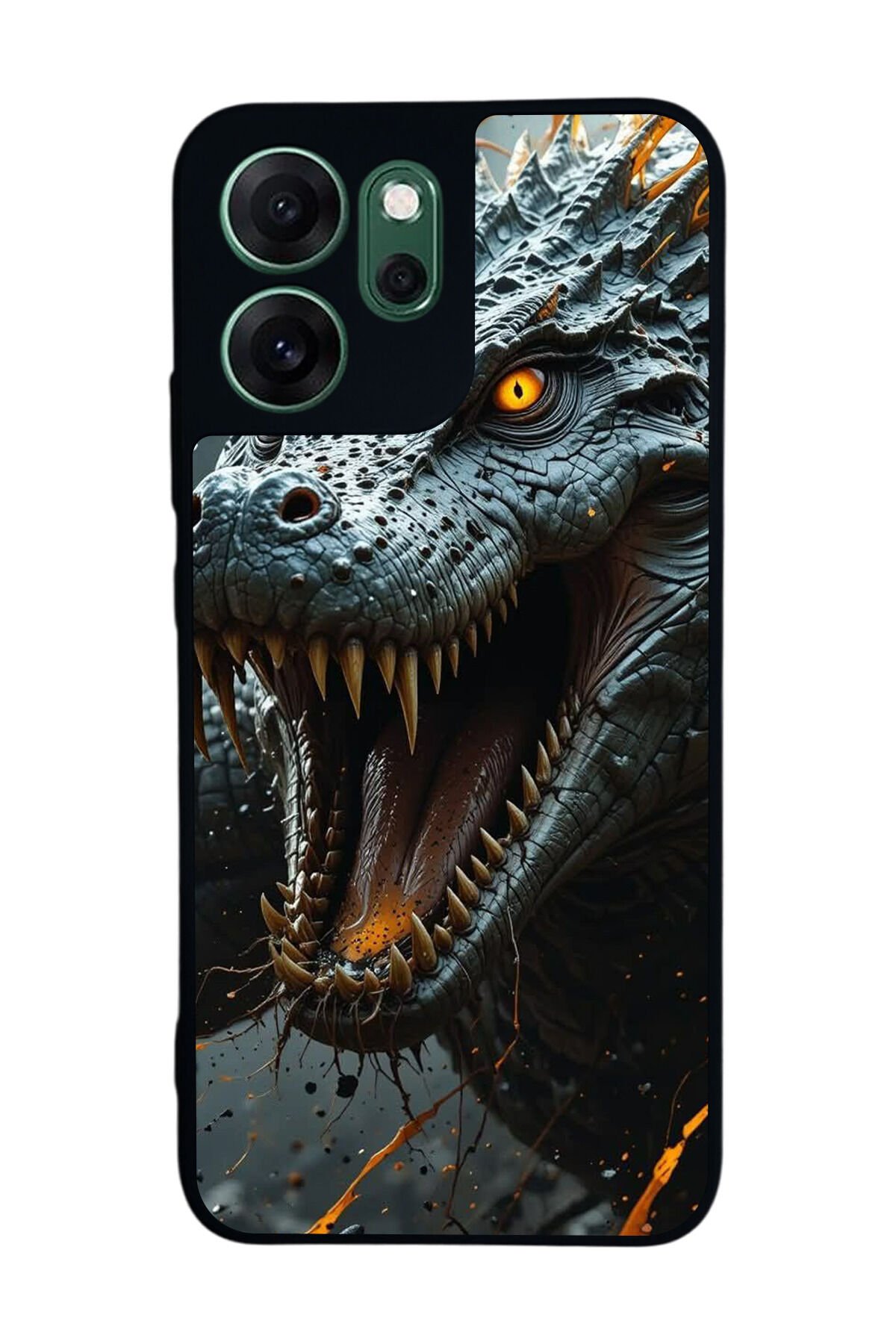 Oppo Reno 14F Uyumlu T-ReOppo Oppo Reno 14F Tasarımlı Glossy Premium Kılıf