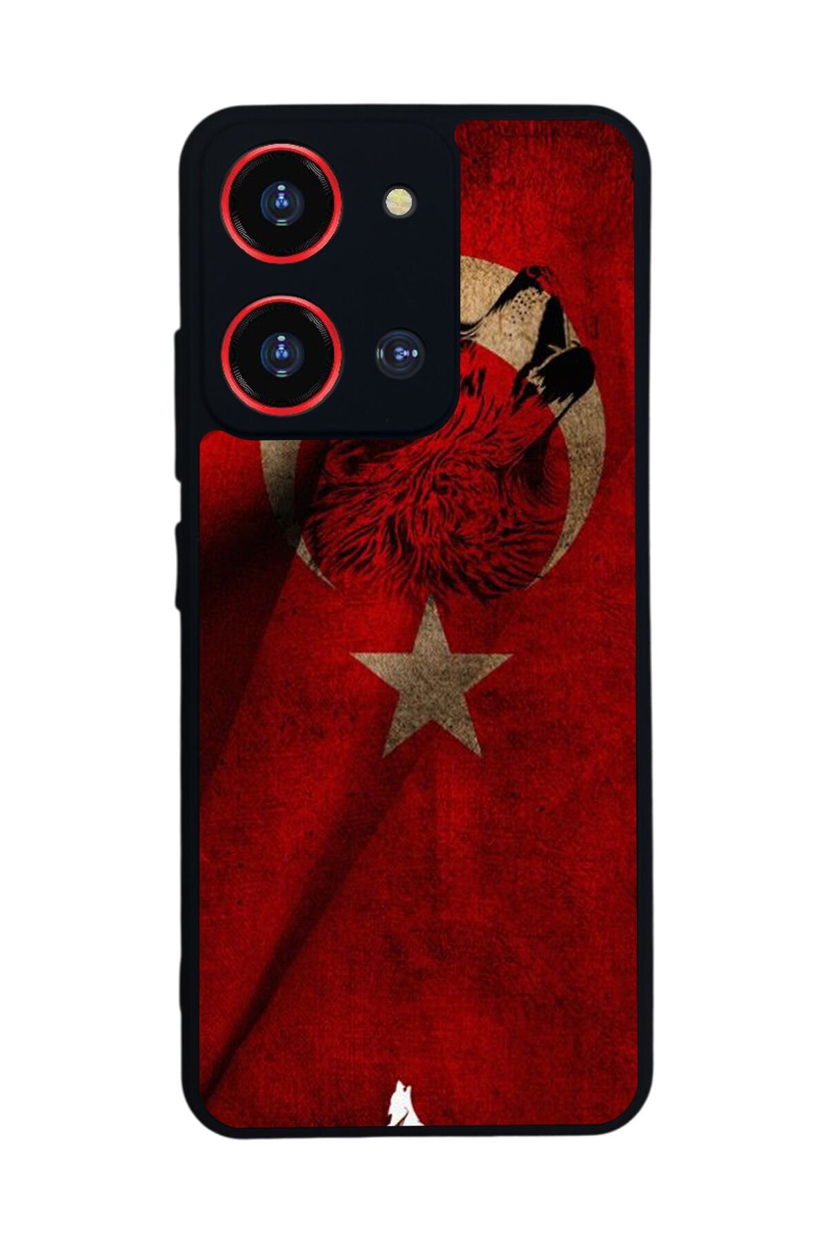 Reeder S19 Max Pro S ZOOM Uyumlu TurkBayragi Tasarımlı Glossy Premium Kılıf