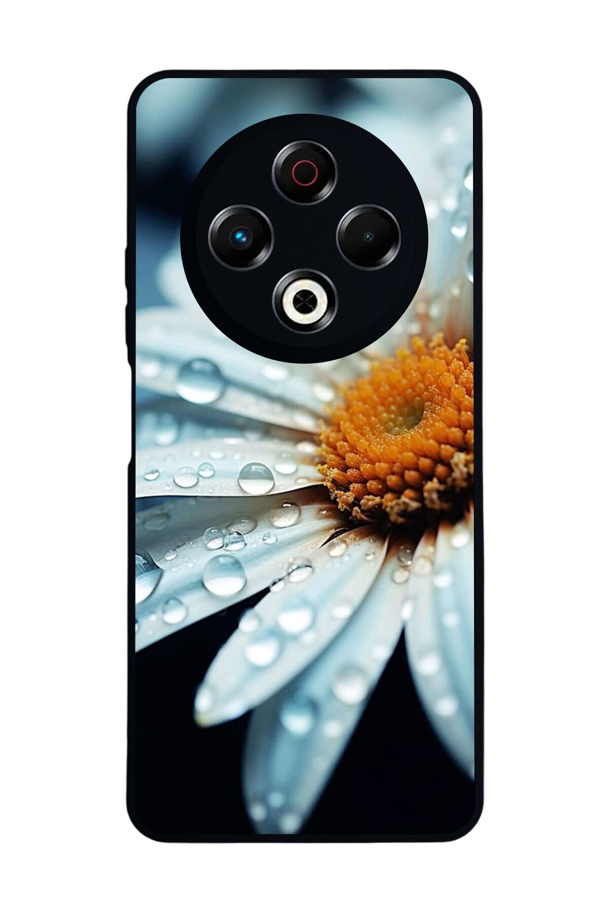 Tecno Spark 30 Uyumlu Cicek Tasarımlı Glossy Premium Kılıf