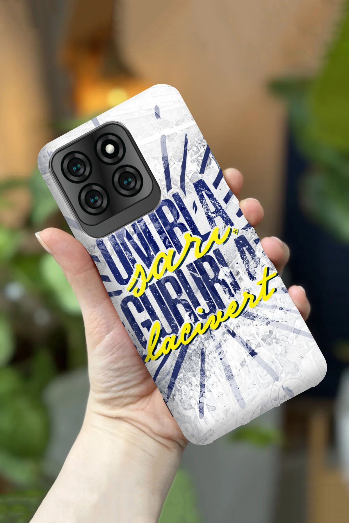 Reeder S71 Uyumlu Kamera Korumalı Futbol Takımı Desenli HD Baskılı Silikon Kılıf