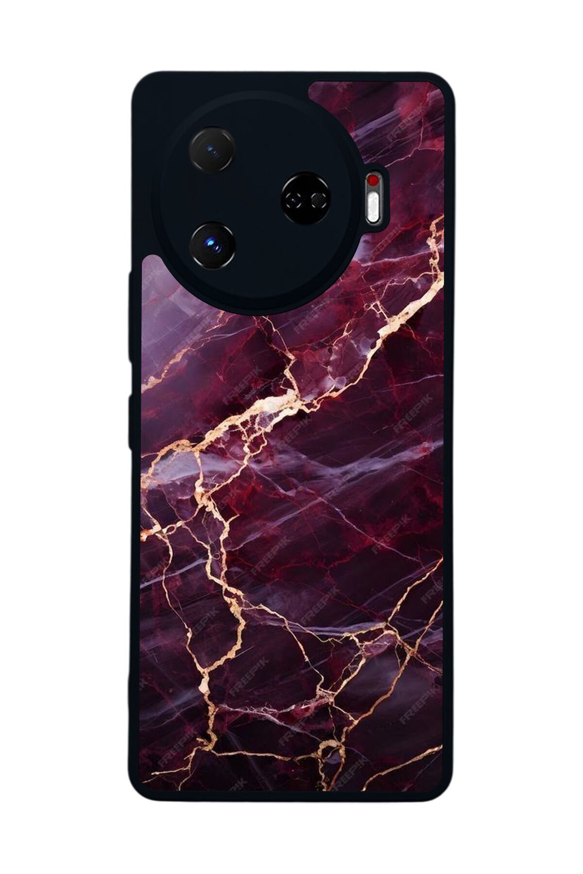 Tecno Camon 30 Pro Uyumlu Mermer Marble Tasarımlı Glossy Premium Kılıf