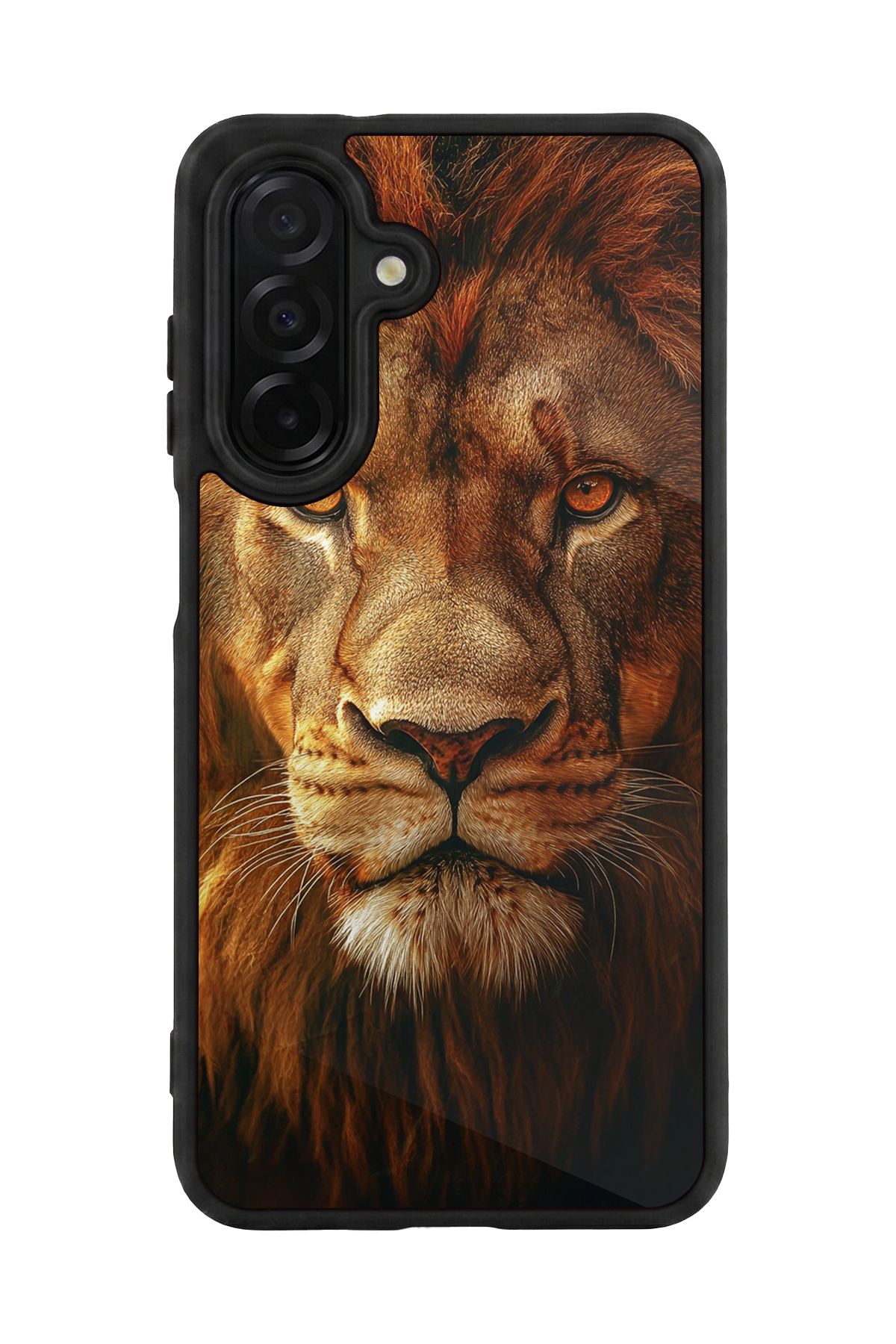 Samsung Galaxy A36 Uyumlu Aslan Tasarımlı Glossy Premium Kılıf