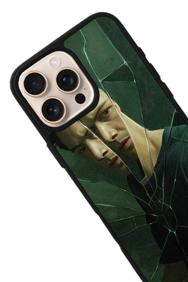 iPhone 15 Pro Uyumlu MatriiPhone 15 Pro Tasarımlı Glossy Premium Kılıf