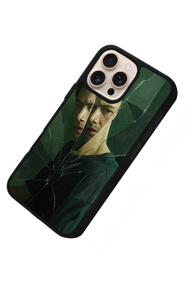 iPhone 15 Pro Uyumlu MatriiPhone 15 Pro Tasarımlı Glossy Premium Kılıf