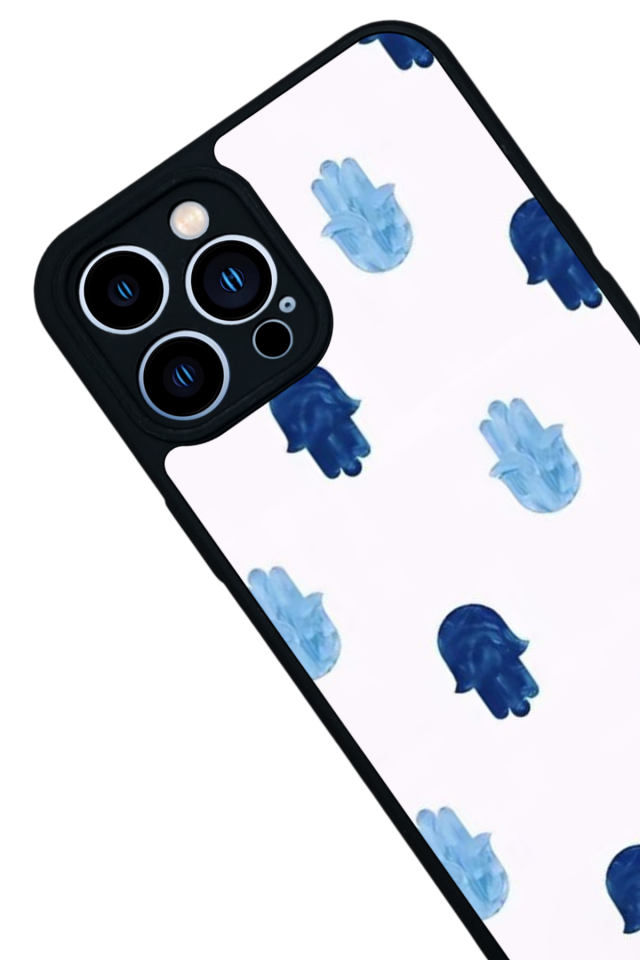 iPhone 13 Pro Max Uyumlu Nazar Tasarımlı Glossy Premium Kılıf