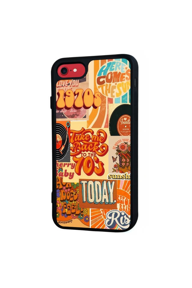 iPhone 7 Uyumlu Poster Tasarımlı Glossy Premium Kılıf