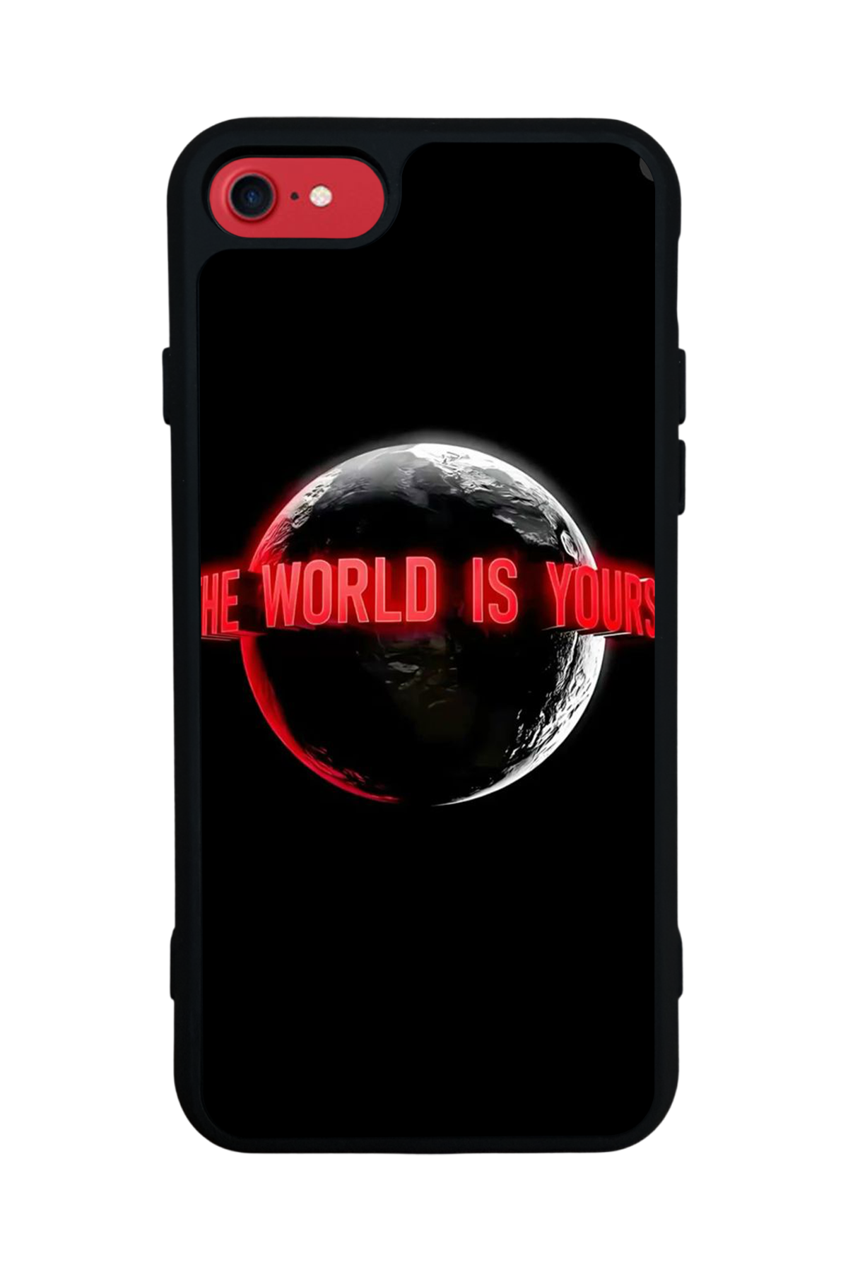 iPhone 8 Uyumlu Scarface Tasarımlı Glossy Premium Kılıf