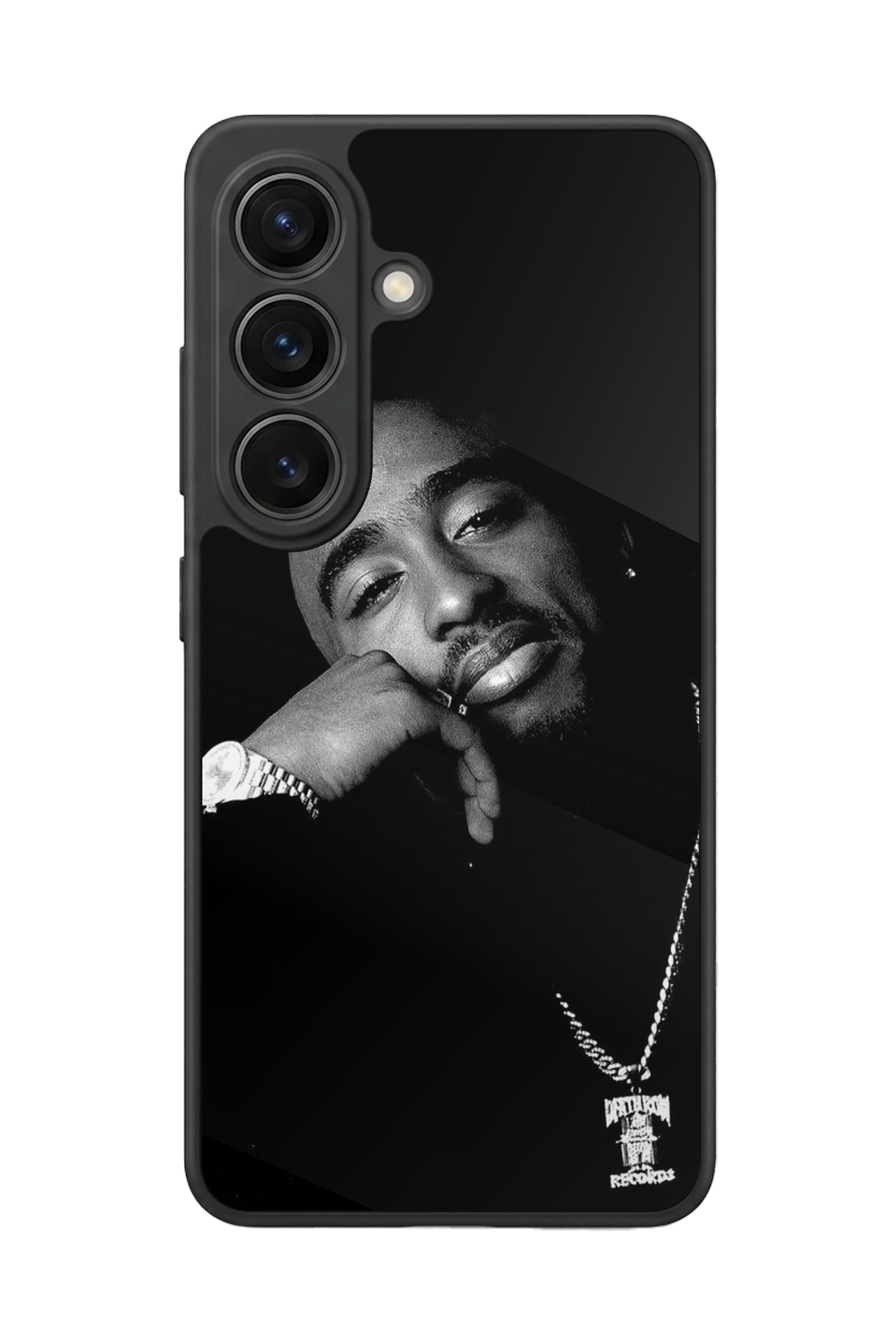 Samsung Galaxy S26 Uyumlu Tupac Tasarımlı Glossy Premium Kılıf