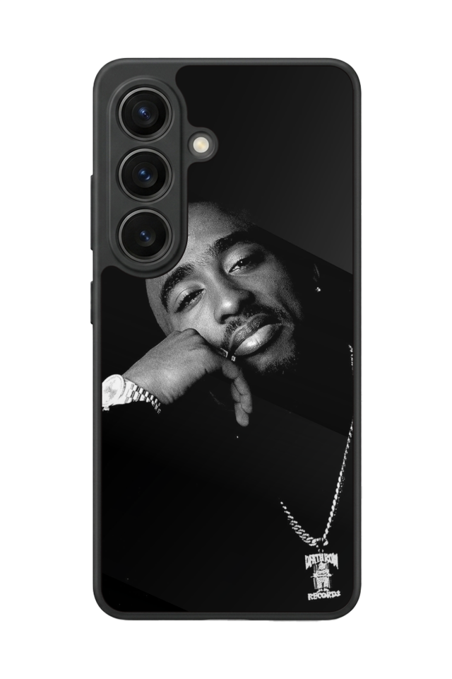 Samsung Galaxy S26 Uyumlu Tupac Tasarımlı Glossy Premium Kılıf