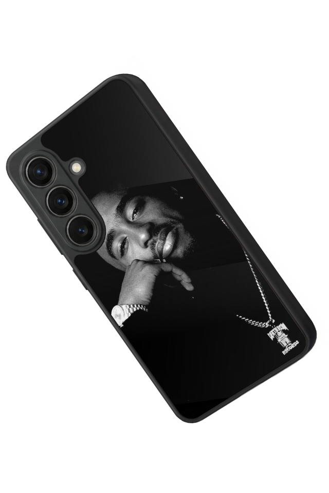 Samsung Galaxy S26 Uyumlu Tupac Tasarımlı Glossy Premium Kılıf