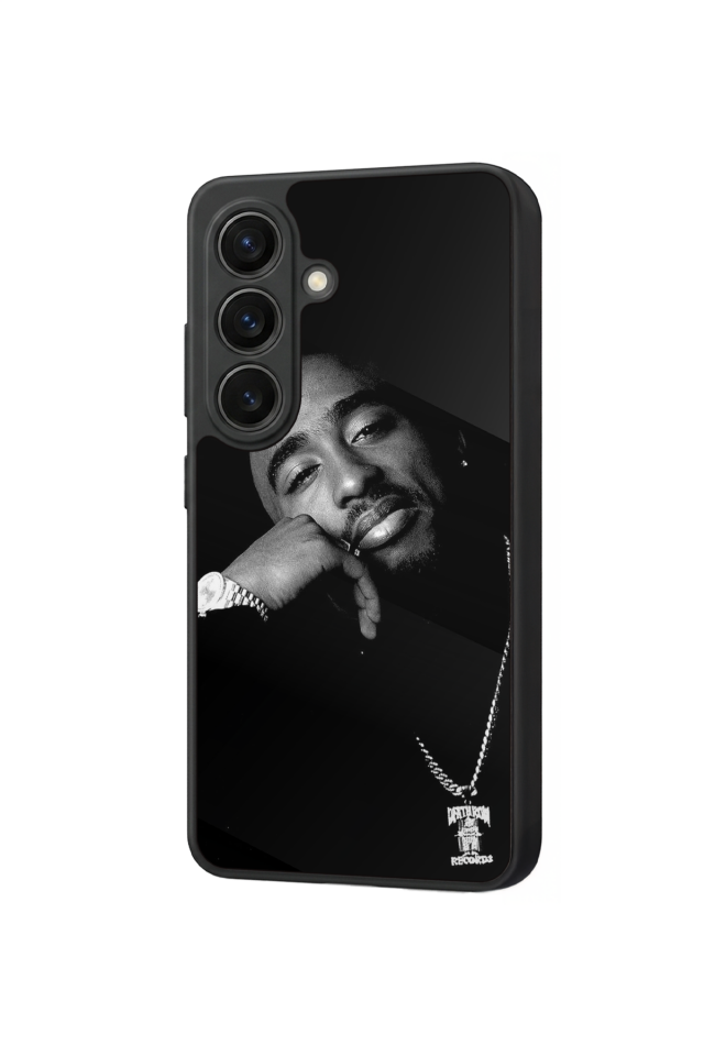Samsung Galaxy S26 Uyumlu Tupac Tasarımlı Glossy Premium Kılıf