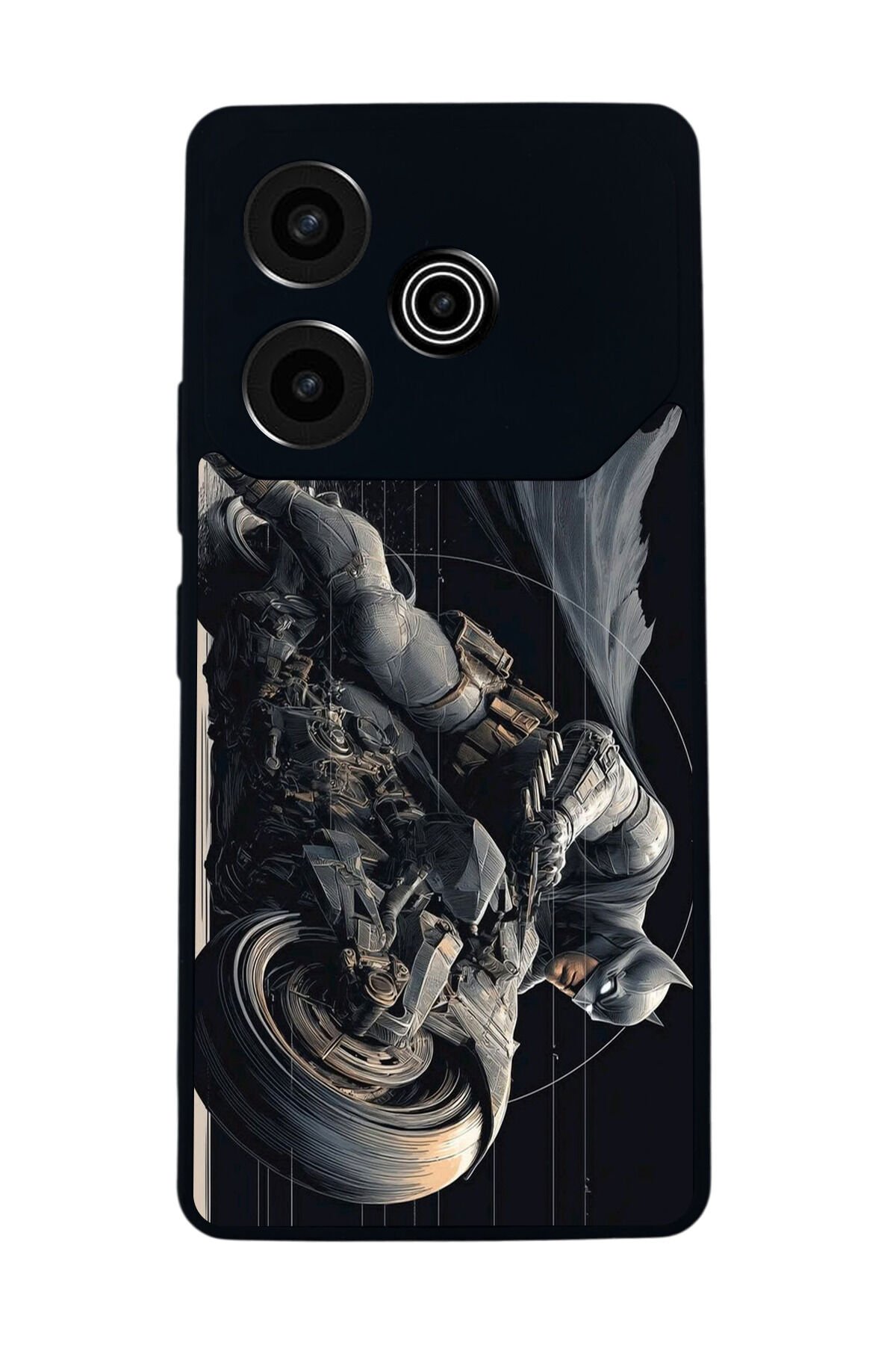 Tecno Pova 6 Uyumlu Batman Tasarımlı Glossy Premium Kılıf