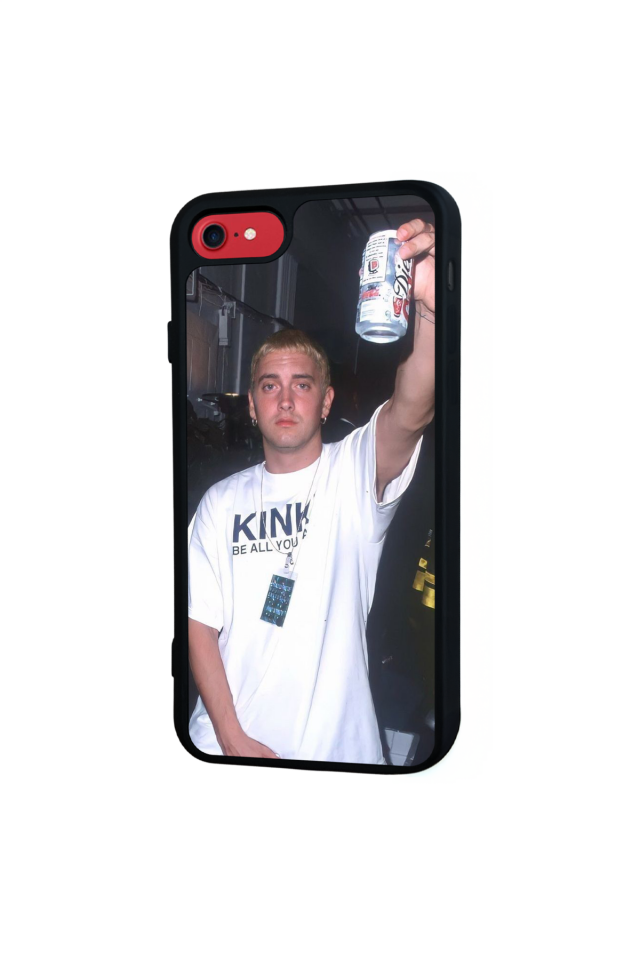 iPhone SE Uyumlu Eminem Tasarımlı Glossy Premium Kılıf