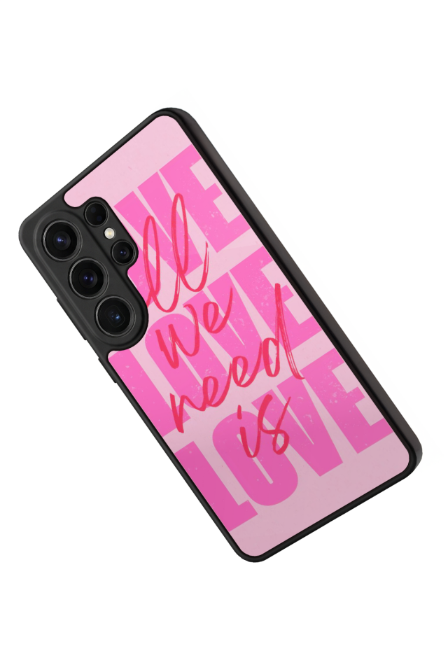 Samsung Galaxy S26 Ultra Uyumlu Love Tasarımlı Glossy Premium Kılıf